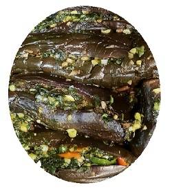 ترشی بادمجان شکم پر فله